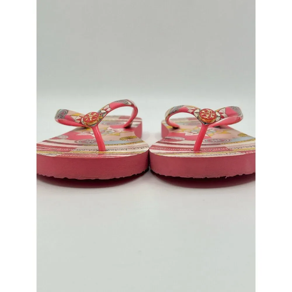 TORY BURCH Size 9.5 Coral Women Sandal
